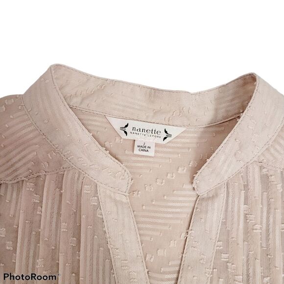 NANNETTE Pintuck Long Sleeve‎ Dress SIZE 2 - Picture 6 of 13